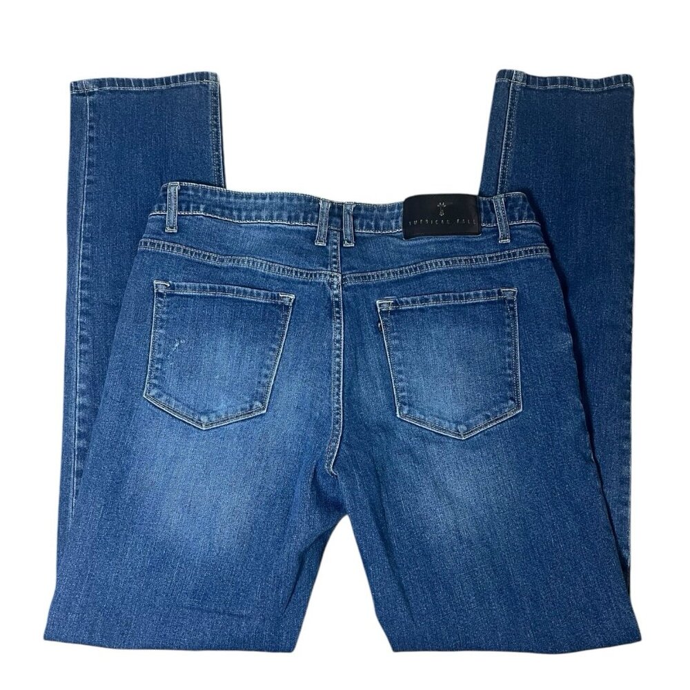 Men's Straight Jeans in Blue - Picture 5 of 6